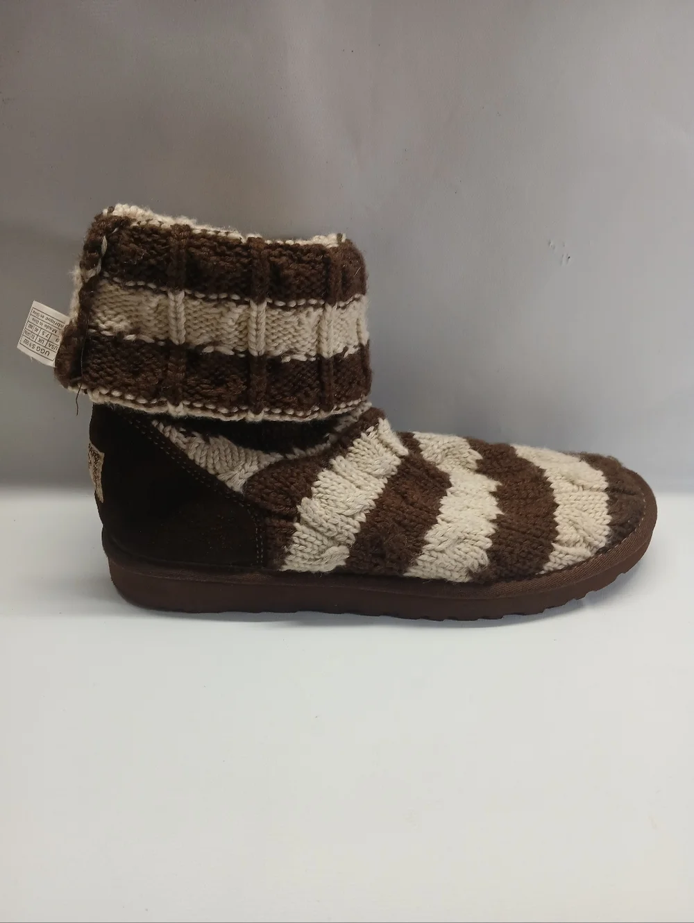 Ugg Women's Ankle Brown Boots - Picture 11 of 13